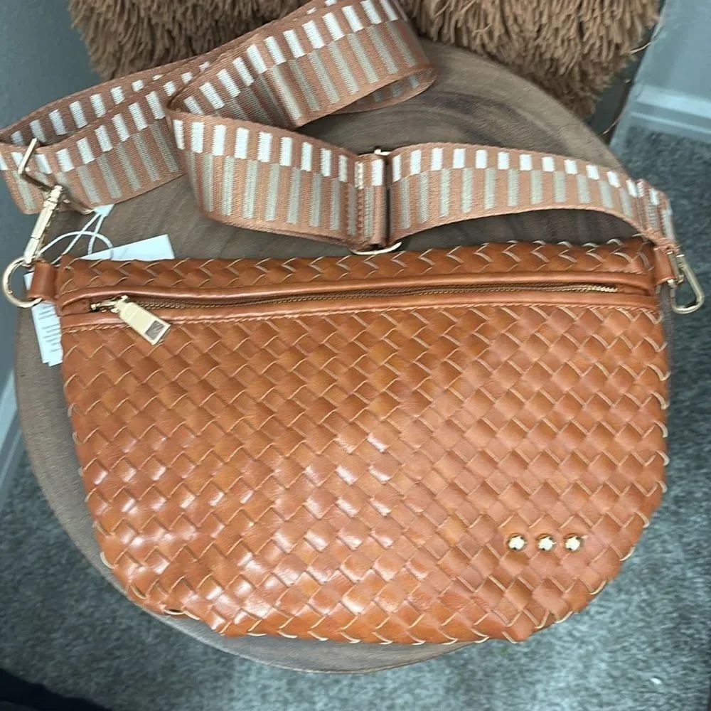 - Westlyn Woven Bum Bag/Brown - Picture 9 of 10